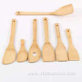 Durable bamboo kitchenware utensils cooking utensils sets